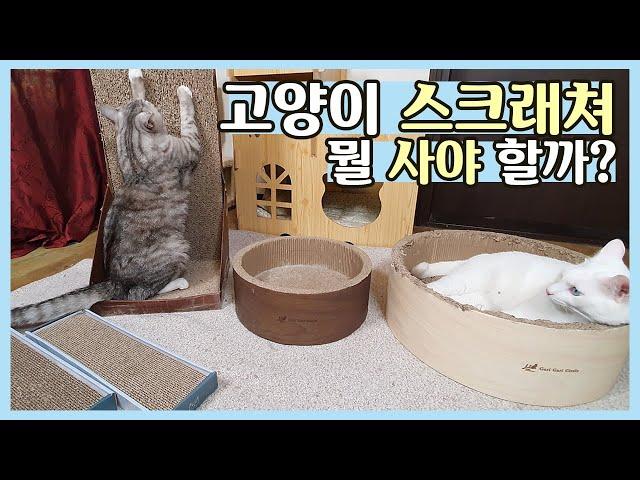 9년차 집사의 내돈내산 고양이 스크래쳐 추천! 어떤 모양을 사줘야 할까? | 스크래쳐 비교, 가리가리, 스크래쳐 리뷰, 원형 스크래쳐, 소파 스크래쳐 | 경기독 냥평군 9마리