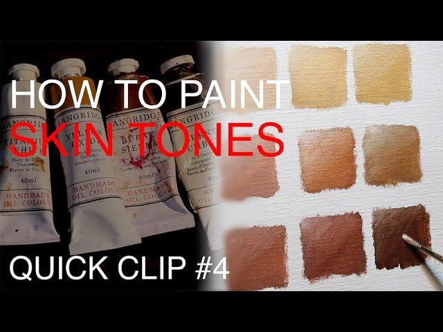 How To Mix Skin Tones: QUICK CLIP #4