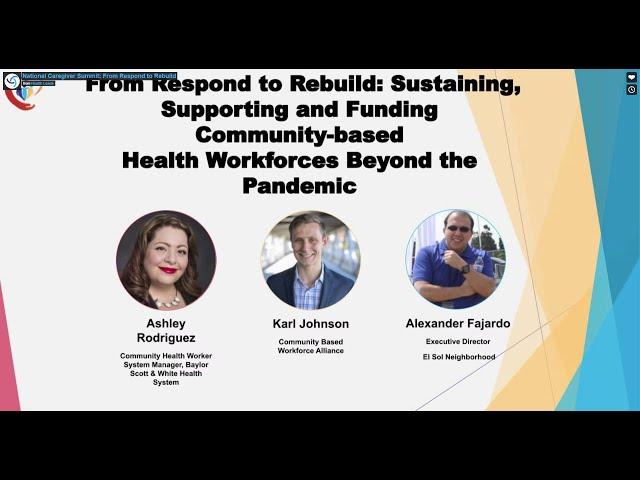 National Caregiver Summit: From Respond to Rebuild