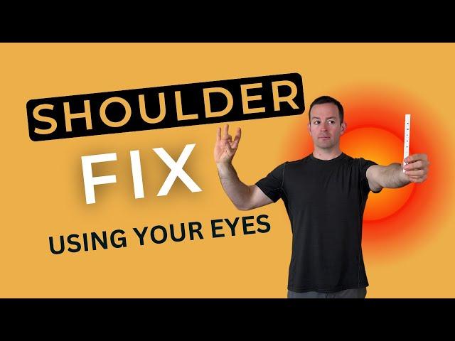Vision Exercise To Reduce Shoulder Pain  (Try this Neuro Stack!)