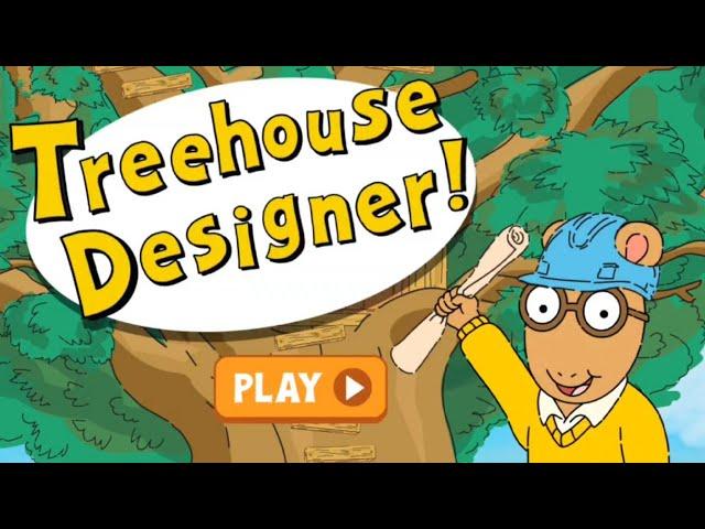 Arthur : Treehouse Designer ⭐ PBS Kids Game | KIDS ON TV (Mini Explorers Zone)