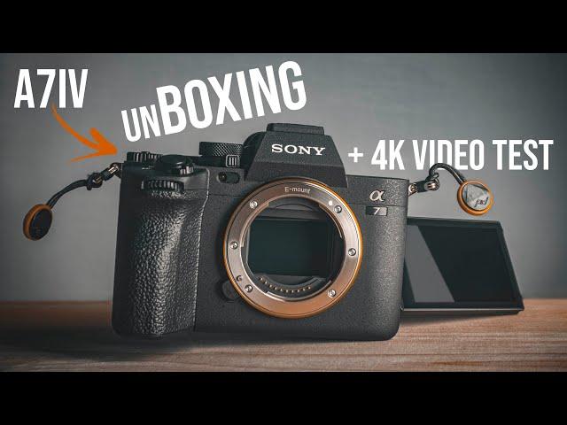 Sony A7IV Unboxing and 4K50p first test