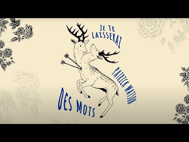 Patrick Watson - Je te laisserai des mots (Official French Lyric Video)