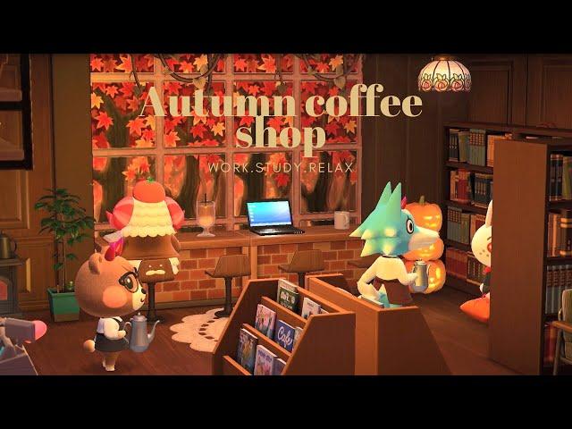 Acnh Lo-fi Music  / Cozy Autumn / Halloween  Coffee Shop