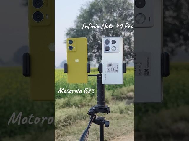 Motorola G85 Vs Infinix Note 40 Pro  || Camera Test  || Zooming Test  #cameratest #zoomingtest