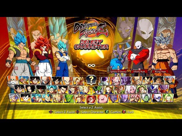 Dragon ball fighterZ - (FUSION VS GODS)