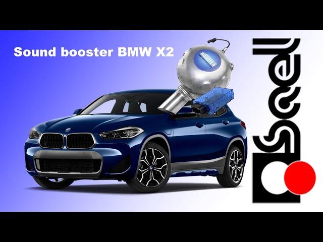 Sound Booster BMW X2 F39 18d - Installazione Kufatec Active Sound