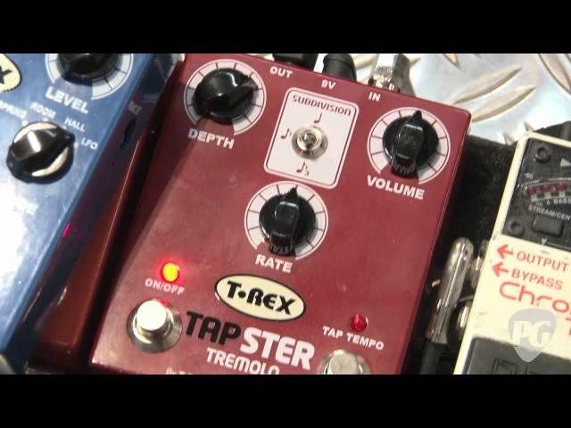 Musikmesse '12 - T-Rex Effects Tapster and Roommate Demos