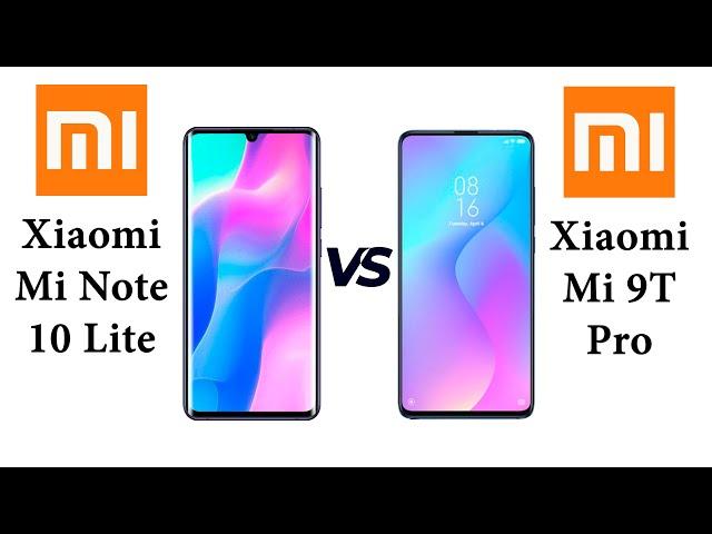 Xiaomi Mi Note 10 Lite vs Xiaomi Mi 9T Pro