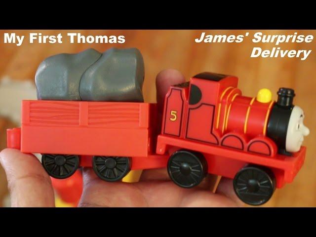 My First Thomas & Friends: James' Surprise Delivery Playtime w/ Hulyan & Maya