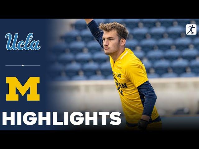 UCLA vs Michigan | NCAA College Soccer | Highlights & Penalty Shootout - November 10, 2024