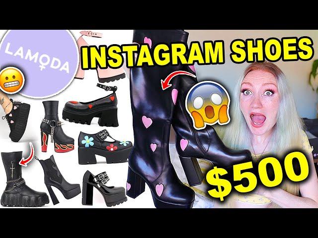 $500 LAMODA SHOE HAUL AND TRY ON!! BLACK FRIDAY 2020 | Are these Instagram Shoes Legit?!