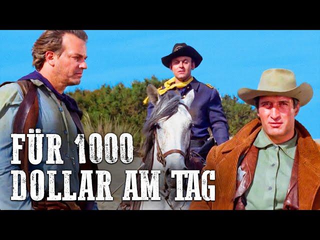 Für 1000 Dollar am Tag | Spannender Italowestern | Deutsch