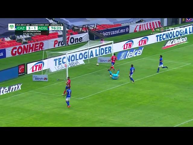 Autogol  | Cruz Azul 3 - 2  San Luis | LIGA BBVA MX - Clausura 2021 |