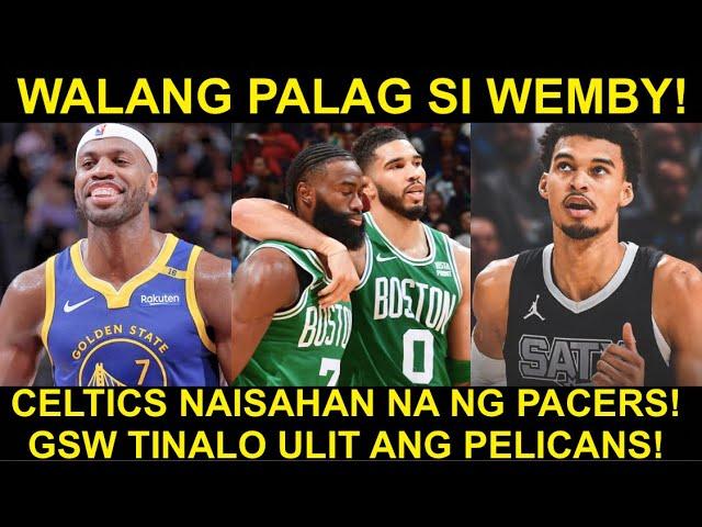 Wemby Hindi NAKAPORMA kay Chet | GSW NAG IINIT na! | Celtics NADUMIHAN na ang Record!