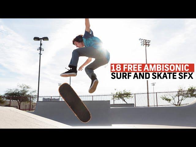 18 FREE Surf and Skate Ambisonic Sound Effects | Shutterstock Tutorials