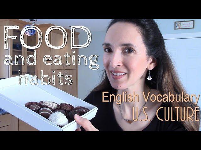 Learn Food Vocabulary in English: U.S. Culture with JenniferESL ️