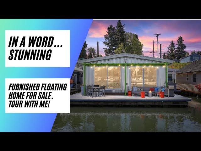 Must see floating home for sale!