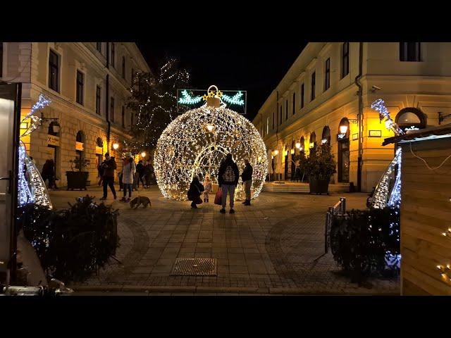 Debrecen Advent Fair 2024 - Advent Lights in Debrecen #christmas #hungary #december #market