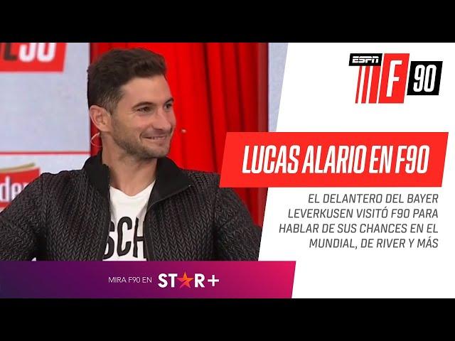 "ME GUSTARÍA VOLVER A RIVER": Lucas #Alario EN EXCLUSIVA en el estudio de F90