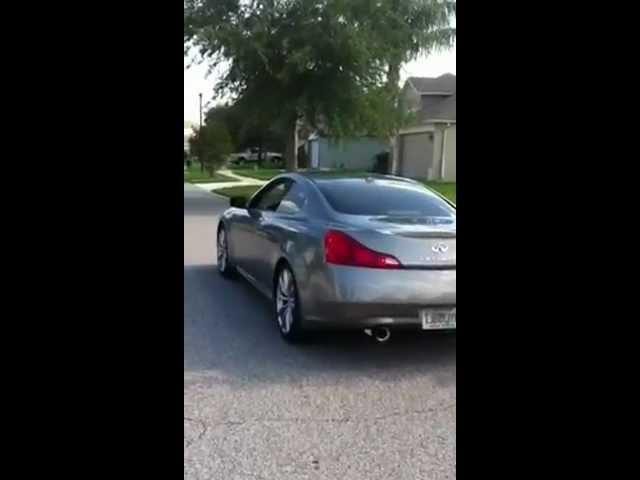 G37S Fast Intentions Exhaust and RHFC