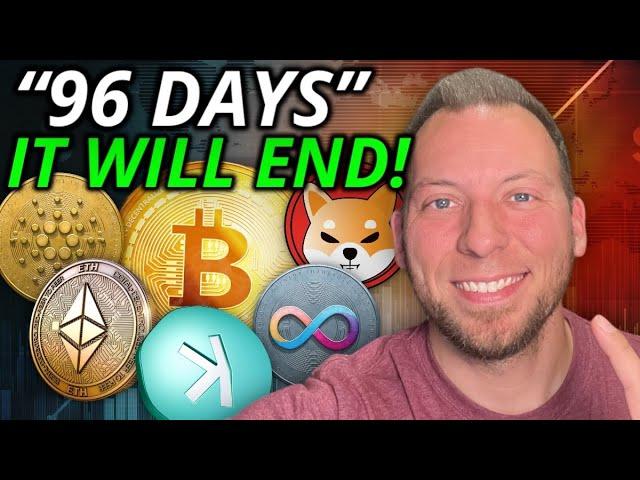 "IN 96 DAYS THIS WILL END"!!! HUGE FOR THE CRYPTO MARKET!
