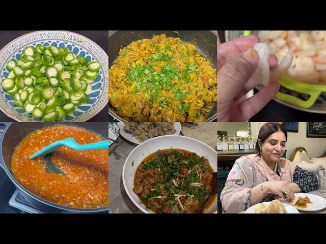 MAZEDAAR PRAWN MASALA RECIPE | DAHI WALE KARELE RECIPE 