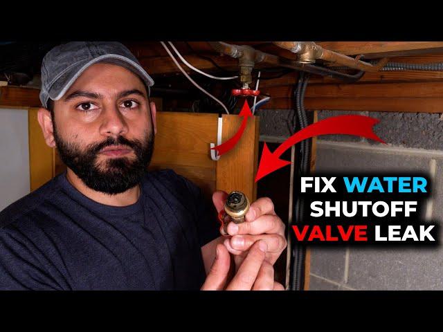 Fix Leaking Shut Off Valve | HANDYBROS |