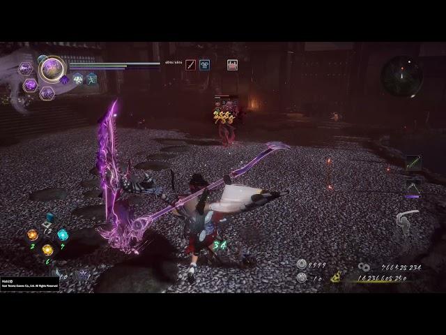 Nioh 2 - Depth of the Underworld Final Floor (Onmyo Build)