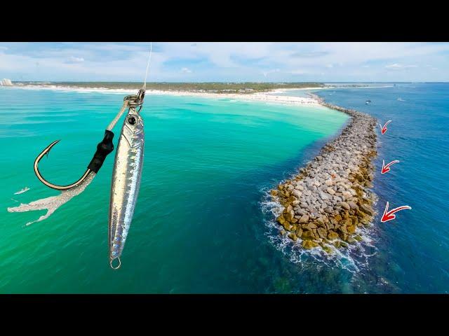 Fishing Florida's HOTTEST Jetty with This Unconventional Technique!