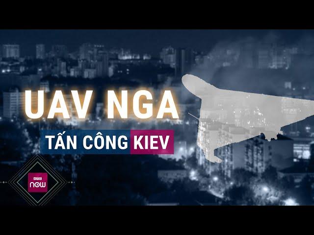 Loạt máy bay không người lái của Nga dồn dập tập kích, thủ đô Kiev của Ukraine rung chuyển | VTC Now