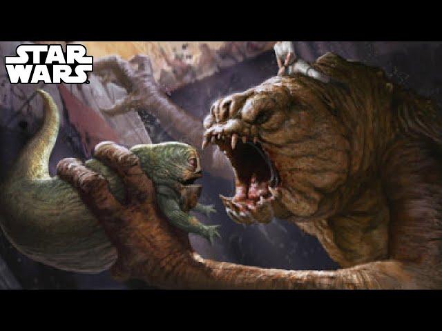 How Jabba The Hutt Got His Rancor