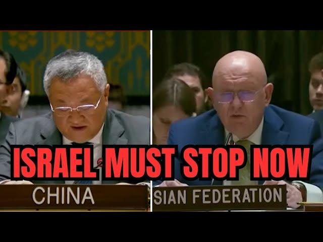 Russia and China HUMILIATES Israel at the United Nations