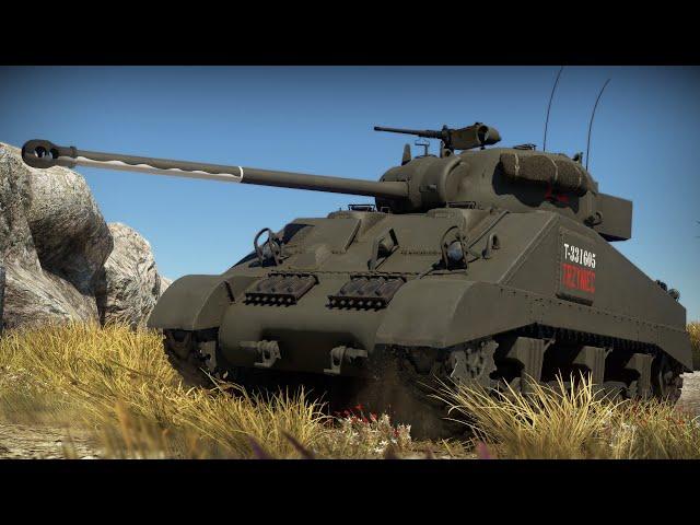 Sherman Firefly УРОНА НЕ БУДЕТ в War Thunder