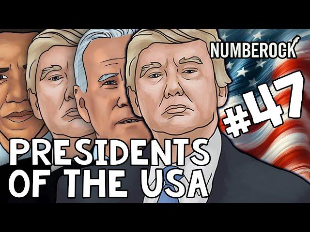 Updated US Presidents Song Including 47th President Donald Trump