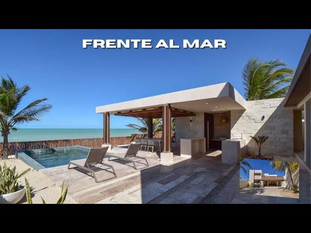 BELLÍSIMA casa FRENTE AL MAR en Chuburná Puerto, Yucatán ¡con 5 recámaras! $21,000,000 MXN