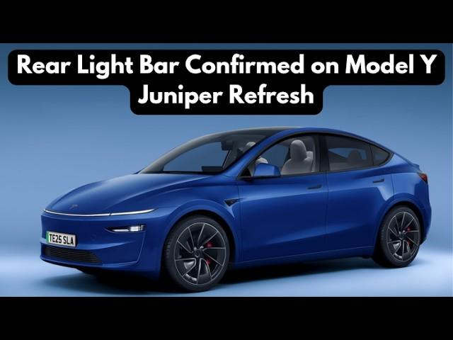 Rear Light Bar Confirmed on Model Y Refresh