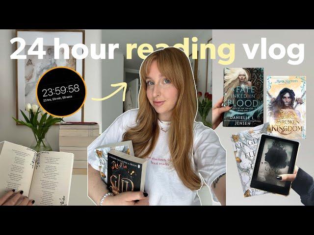 How much can I read in 24 hours?!   24 hour reading challenge