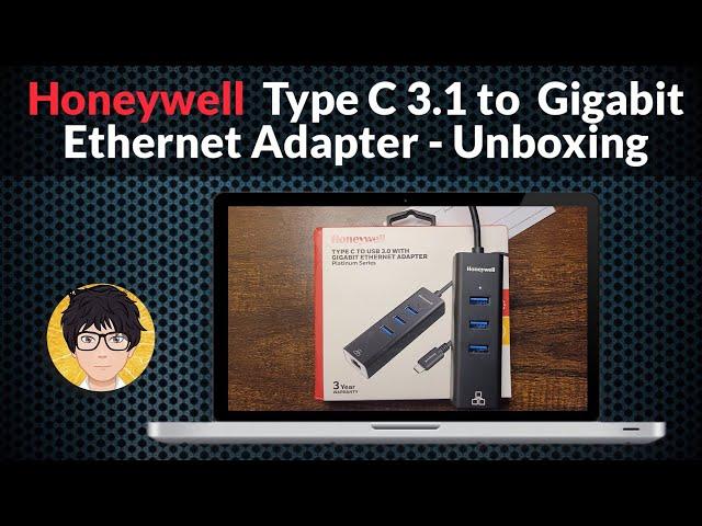 Honeywell  Type C 3 1 to Gigabit Ethernet Adapter Unboxing | USB to LAN | usb type-c to gigabit lan