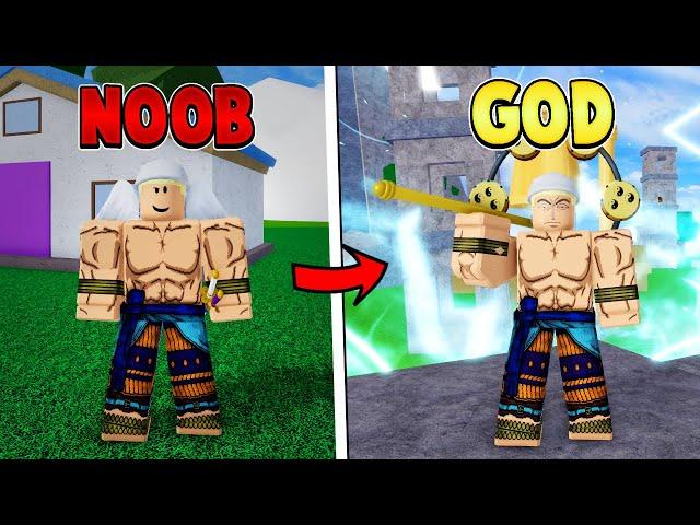 Becoming GOD Enel and Awakening the Rumble fruit in Blox Fruits!