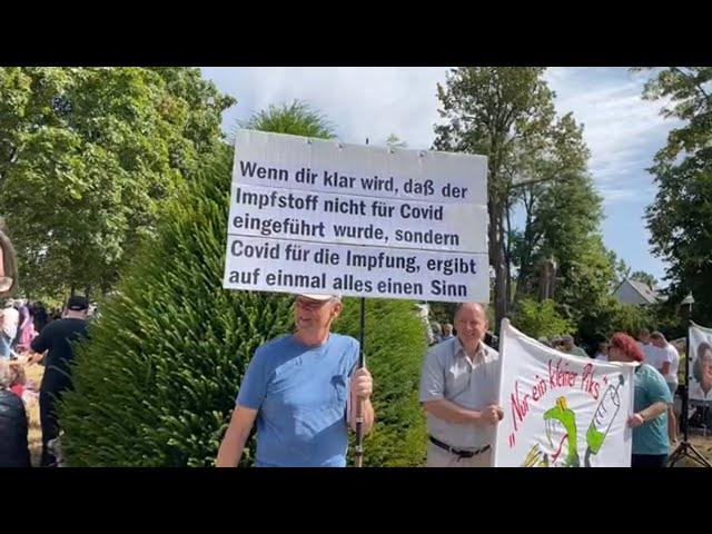 Biontech „Wir sind wieder da“ Demo  23.08.24