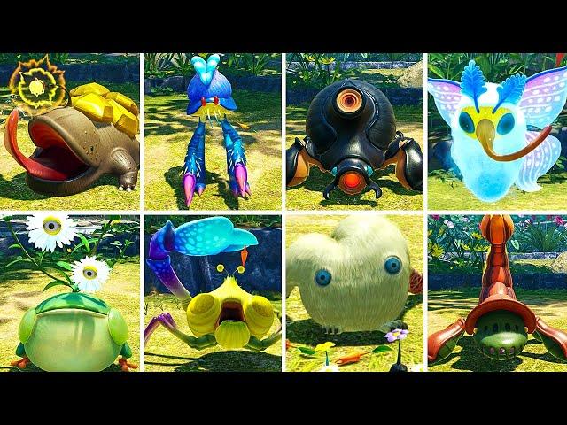 PIKMIN 4 - All Creatures Full Piklopedia Complete (HD 60FPS)