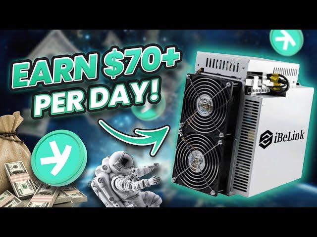 This Miner Earns $70 PER DAY! New iBeLink Kaspa Mining Rig