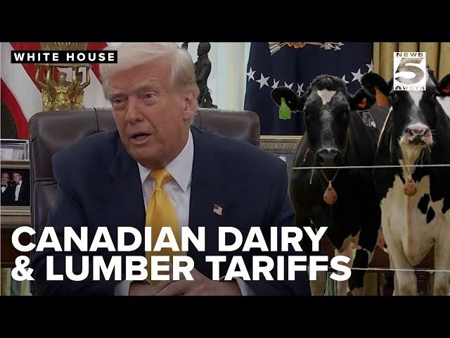 Trump announced a one-month pause on tariffs for goods from Mexico and Canada