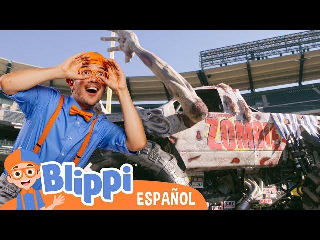 Blippi conduce un Monster Truck  | Blippi Español | Videos educativos para niños | Aprende y Juega