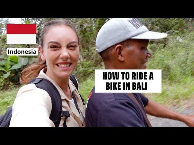 How to ride a bike in Bali, Indonesia - 13 important tips