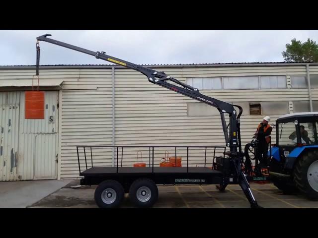 Прицеп c манипулятором AGRO-T.10