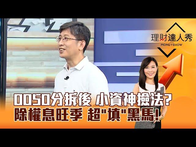 【理財達人秀】0050分拆後 小資神撿法？除權息旺季 超「填」黑馬！｜李兆華、股魚 2025.06.10 part6