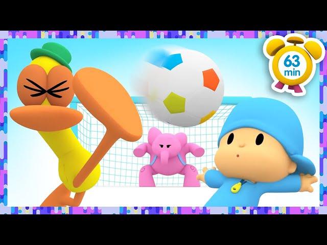 POCOYO MAGYARUL – FOCI ÉS MÁS SPORTOK | [63 perc] Teljes Epizódok | Rajzfilm gyerekeknek