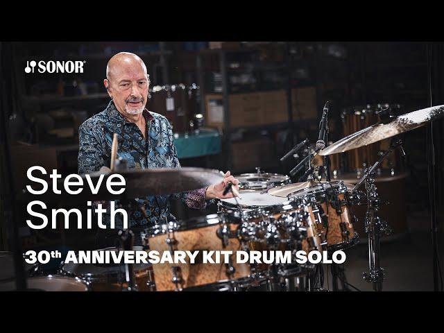 SONOR Artist Family: Steve Smith - 30th anniversary kit drum solo